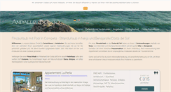 Desktop Screenshot of ferienhaus-andalusien.com